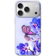 Чохол BoxFace Apple iPhone 17 Pro Orchids and Butterflies