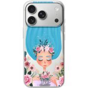 Прозорий чохол BoxFace Apple iPhone 17 Pro Blue Hair