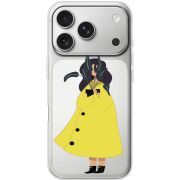 Прозорий чохол BoxFace Apple iPhone 17 Pro Just a Girl