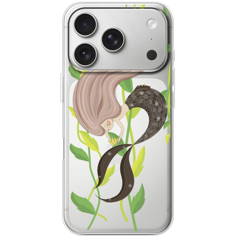 Прозорий чохол BoxFace Apple iPhone 17 Pro Cute Mermaid