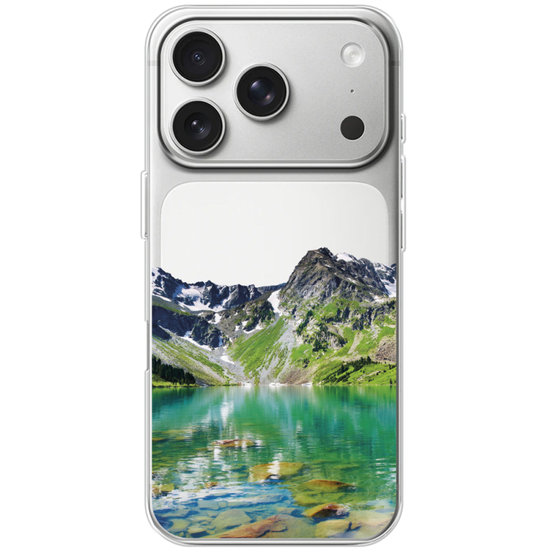 Прозорий чохол BoxFace Apple iPhone 17 Pro Green Mountain