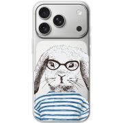 Прозорий чохол BoxFace Apple iPhone 17 Pro MR. Rabbit