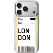 Прозорий чохол BoxFace Apple iPhone 17 Pro Ticket London