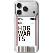 Прозорий чохол BoxFace Apple iPhone 17 Pro Ticket Hogwarts