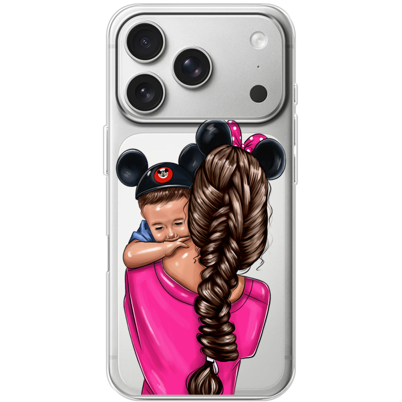 Прозорий чохол BoxFace Apple iPhone 17 Pro Mouse Mommy