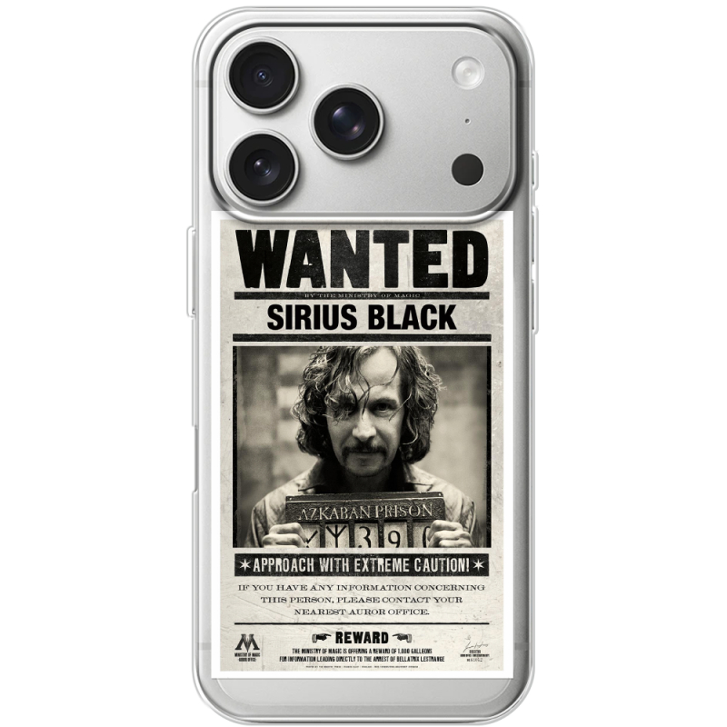 Прозорий чохол BoxFace Apple iPhone 17 Pro Sirius Black