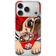 Прозорий чохол BoxFace Apple iPhone 17 Pro Winter Puggy