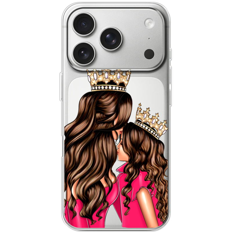 Прозорий чохол BoxFace Apple iPhone 17 Pro Queen and Princess