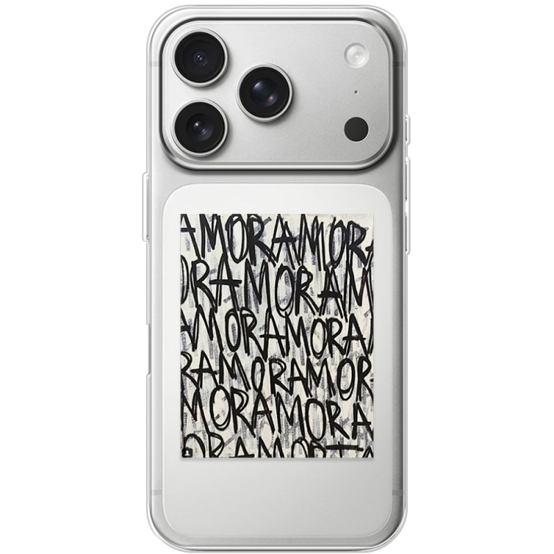 Прозорий чохол BoxFace Apple iPhone 17 Pro Amor Amor