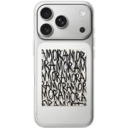 Прозорий чохол BoxFace Apple iPhone 17 Pro Amor Amor