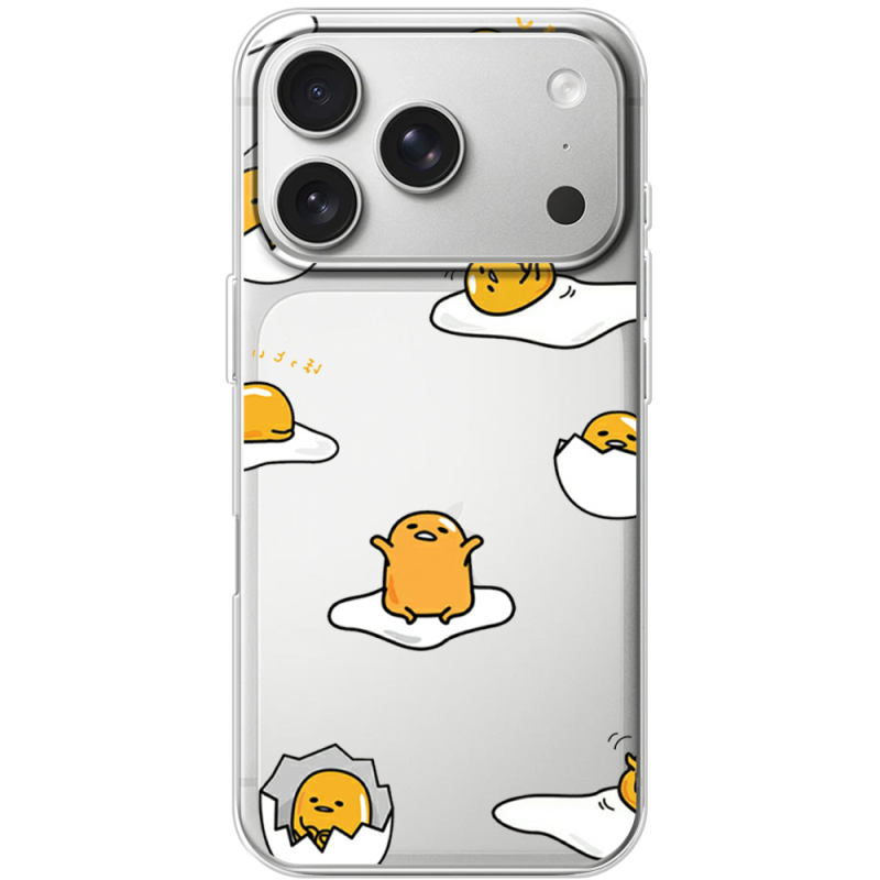 Прозорий чохол BoxFace Apple iPhone 17 Pro Gudetama