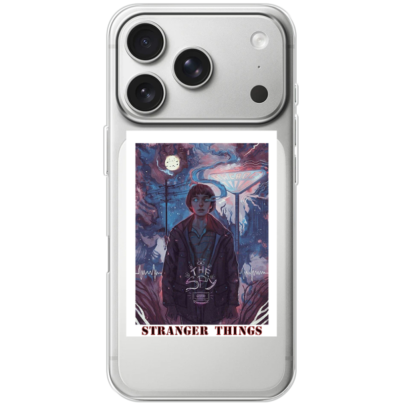 Прозорий чохол BoxFace Apple iPhone 17 Pro Stranger Things