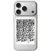 Прозорий чохол BoxFace Apple iPhone 17 Pro Blah Blah