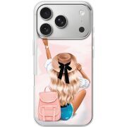 Прозорий чохол BoxFace Apple iPhone 17 Pro Travel Girl
