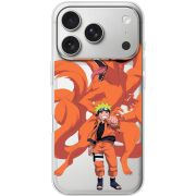 Прозорий чохол BoxFace Apple iPhone 17 Pro Naruto and Kurama