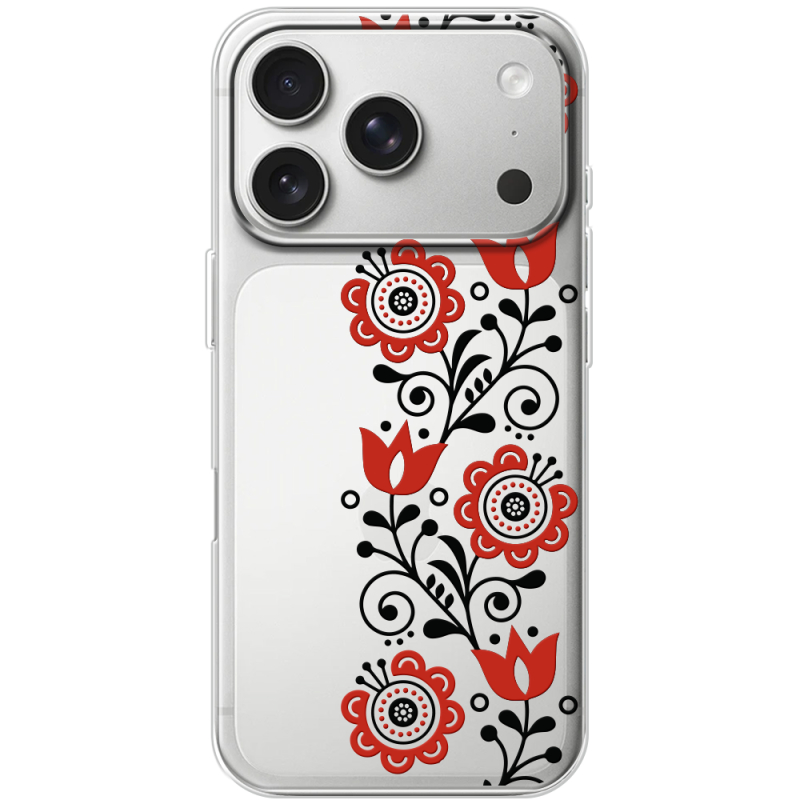 Прозорий чохол BoxFace Apple iPhone 17 Pro Ethno Ornament