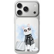 Прозорий чохол BoxFace Apple iPhone 17 Pro Cat Style