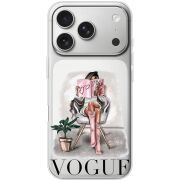 Прозорий чохол BoxFace Apple iPhone 17 Pro VOGUE