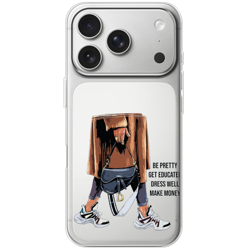 Прозорий чохол BoxFace Apple iPhone 17 Pro Motivation