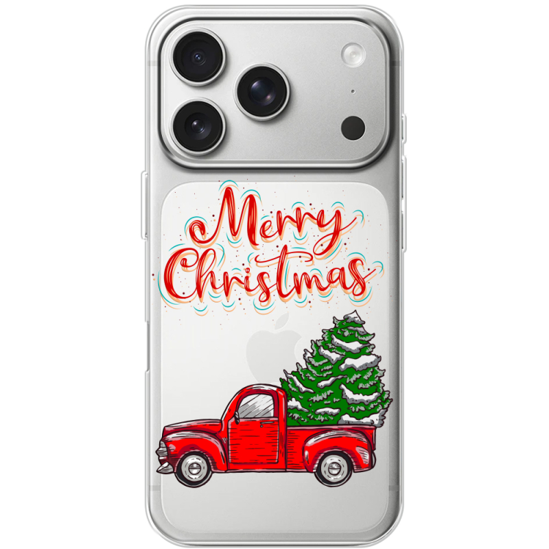 Прозорий чохол BoxFace Apple iPhone 17 Pro Holiday Car