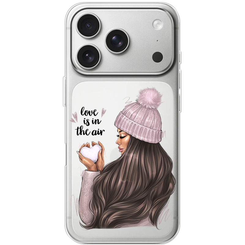 Прозорий чохол BoxFace Apple iPhone 17 Pro love is in the air