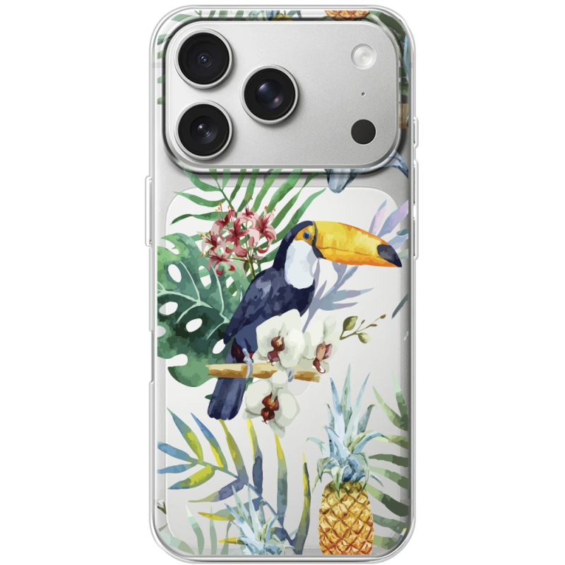 Прозорий чохол BoxFace Apple iPhone 17 Pro Tucan