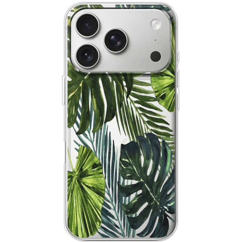 Прозорий чохол BoxFace Apple iPhone 17 Pro Palm Tree