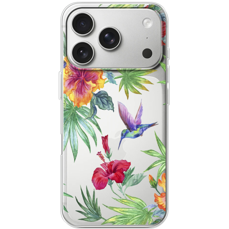 Прозорий чохол BoxFace Apple iPhone 17 Pro Tropical
