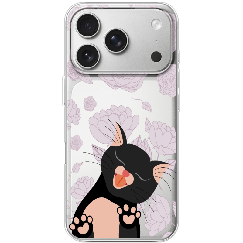 Прозорий чохол BoxFace Apple iPhone 17 Pro Meow