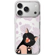 Прозорий чохол BoxFace Apple iPhone 17 Pro Meow