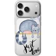 Прозорий чохол BoxFace Apple iPhone 17 Pro Just Love