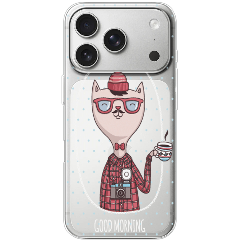 Прозорий чохол BoxFace Apple iPhone 17 Pro Good Morning