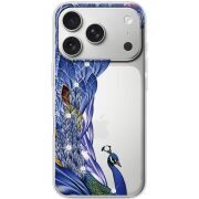 Чохол зі стразами Apple iPhone 17 Pro Peafowl