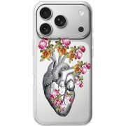 Чохол зі стразами Apple iPhone 17 Pro Heart