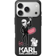 Чорний чохол BoxFace Apple iPhone 17 Pro For Karl