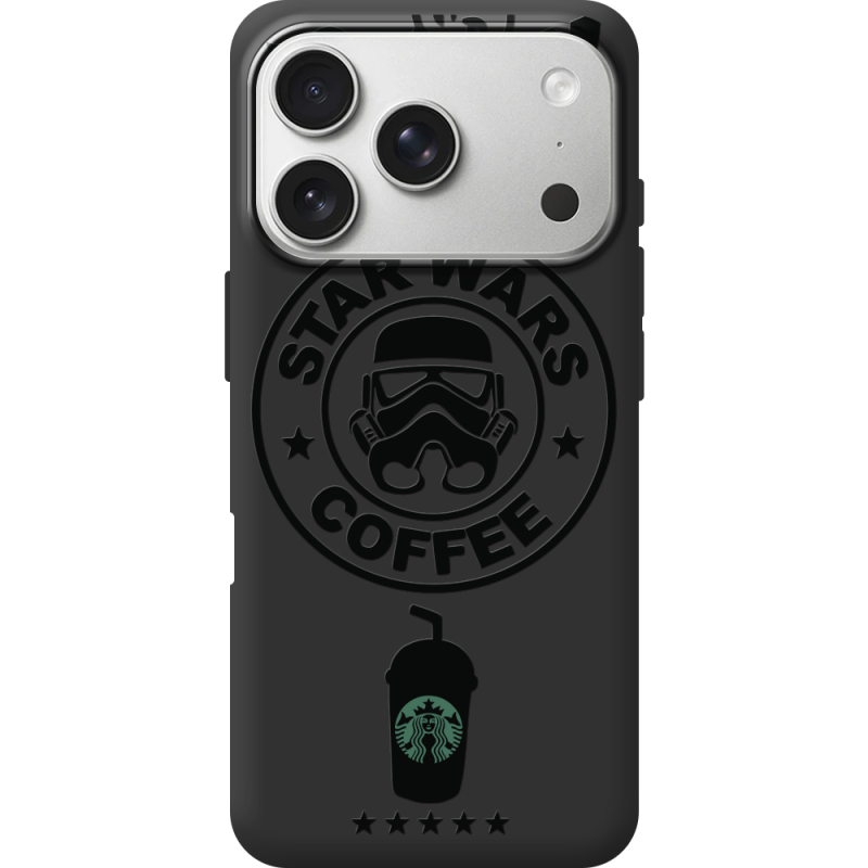 Чорний чохол BoxFace Apple iPhone 17 Pro Dark Coffee