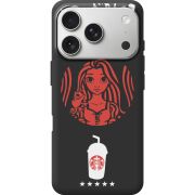 Чорний чохол BoxFace Apple iPhone 17 Pro RedWhite Coffee