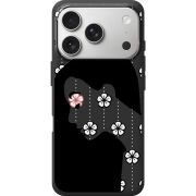 Чорний чохол BoxFace Apple iPhone 17 Pro Flower Hair