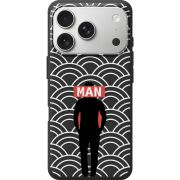 Чорний чохол BoxFace Apple iPhone 17 Pro Man Pattern