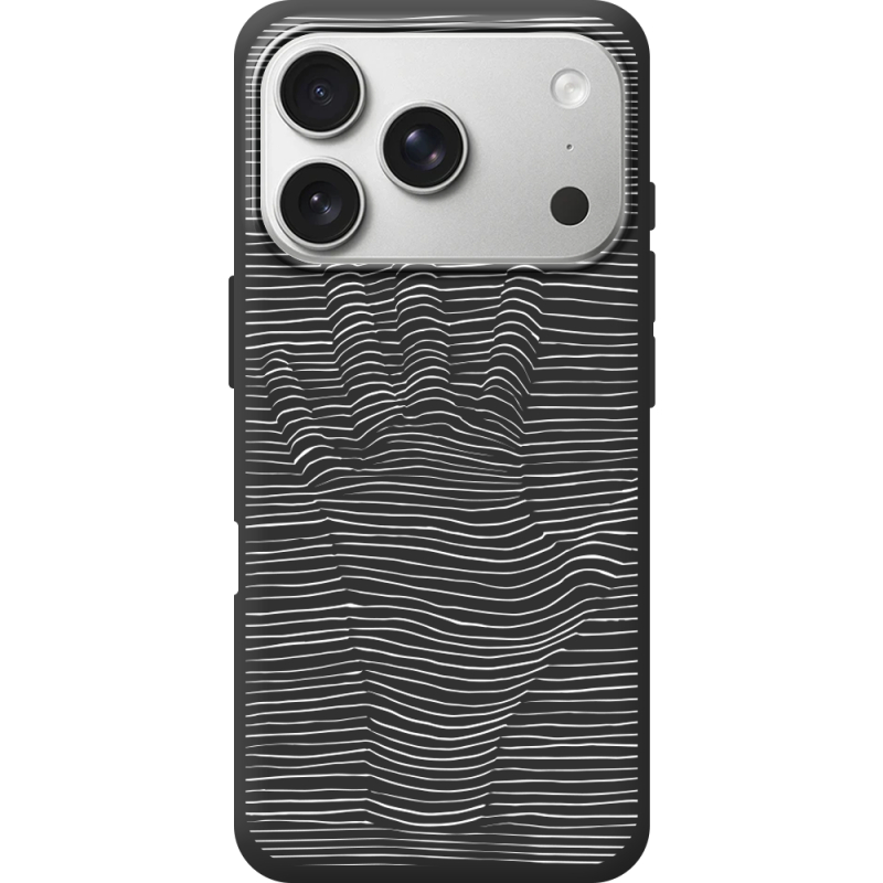 Чорний чохол BoxFace Apple iPhone 17 Pro Optical Hand