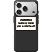 Чорний чохол BoxFace Apple iPhone 17 Pro 