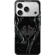 Чорний чохол BoxFace Apple iPhone 17 Pro Wolf