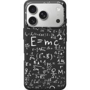 Чорний чохол BoxFace Apple iPhone 17 Pro E=mc2