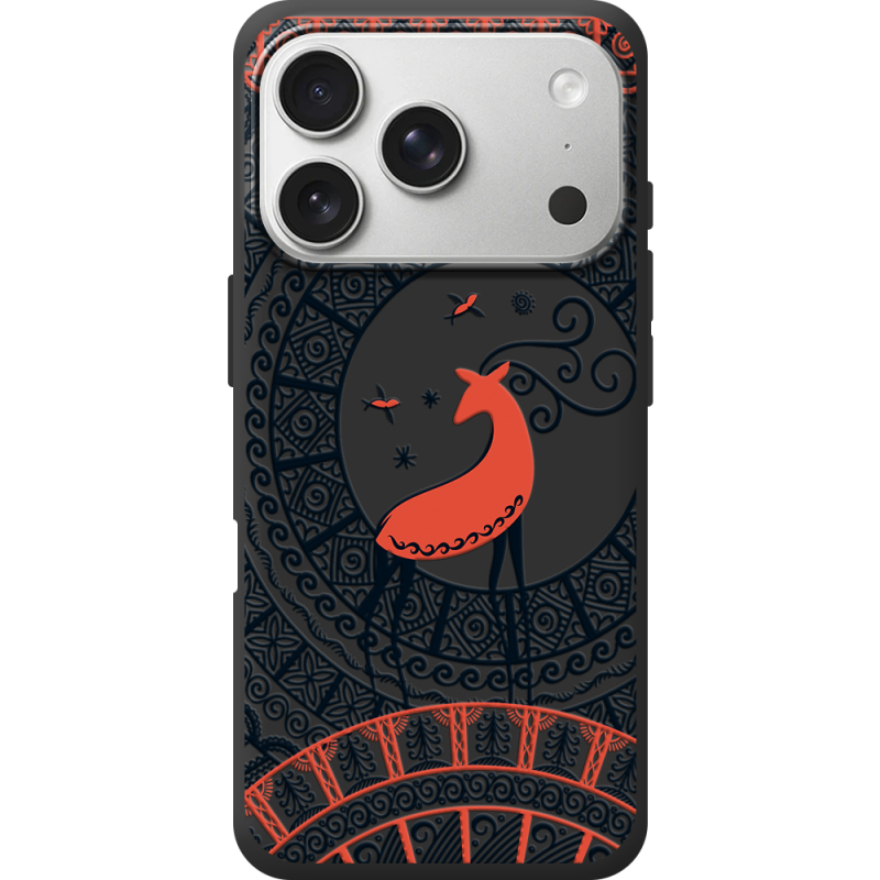 Чорний чохол BoxFace Apple iPhone 17 Pro Ornament