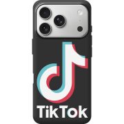 Чорний чохол BoxFace Apple iPhone 17 Pro Tik Tok