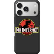 Чорний чохол BoxFace Apple iPhone 17 Pro No Internet