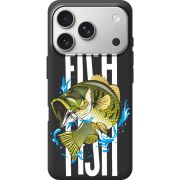Чорний чохол BoxFace Apple iPhone 17 Pro Fish