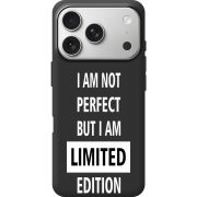 Чорний чохол BoxFace Apple iPhone 17 Pro Limited Edition