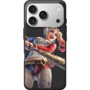 Чорний чохол BoxFace Apple iPhone 17 Pro Happy Harley Quinn