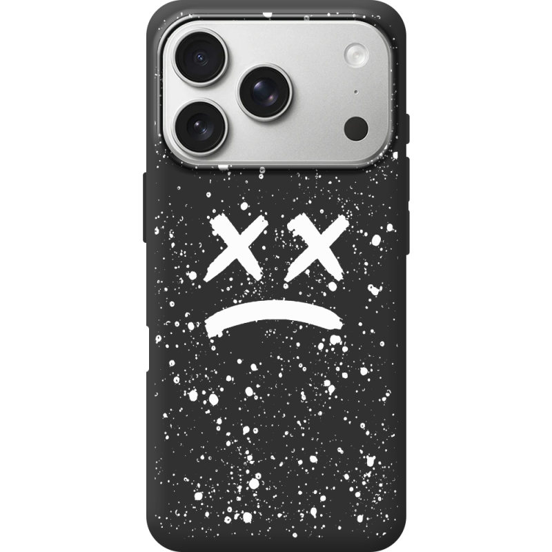 Чорний чохол BoxFace Apple iPhone 17 Pro Sad Way